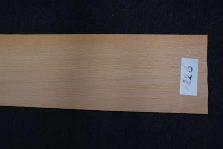 Beuken fineer 262 x 12-15 cm | 0.6mm | 0,354m&sup2; 