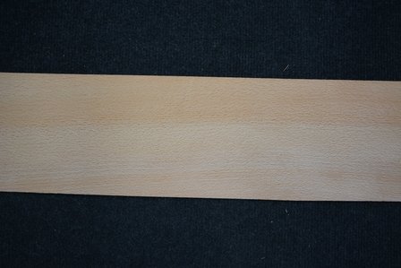 Beuken fineer 262 x 12-15 cm | 0.6mm | 0,354m&sup2; 
