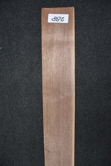 Amerikaans noten fineer 242 x 11 cm | 0.6mm | 0,266m&sup2;