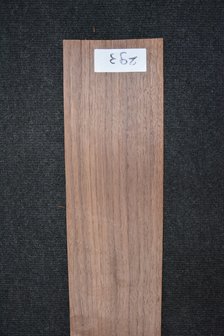Amerikaans noten fineer 225 x 13 cm | 0.6mm | 0,292m&sup2;