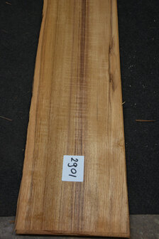 Teak fineer 410 x 17-19 cm | 0.6 mm | 0,738m&sup2;