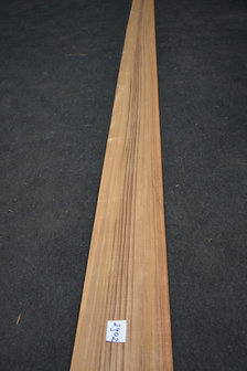 Teak fineer 410 x 18-19 cm | 0.6 mm | 0,759m&sup2;