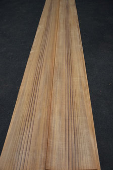 Teak fineer 410 x 18-19 cm | 0.6 mm | 0,759m&sup2;