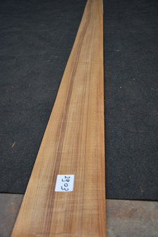 Teak fineer 410 x 18 cm | 0.6 mm | 0,737m&sup2;