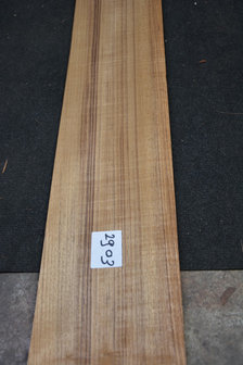 Teak fineer 410 x 18 cm | 0.6 mm | 0,737m&sup2;