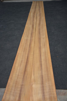 Teak fineer 410 x 18 cm | 0.6 mm | 0,737m&sup2;