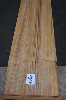 Teak fineer 410 x 19-25 cm | 0.6 mm | 0,902m&sup2;