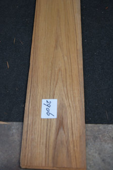 Teak fineer 410 x 14-15 cm | 0.6 mm | 0,595m&sup2;