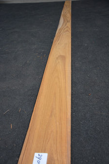 Teak fineer 410 x 14-15 cm | 0.6 mm | 0,595m&sup2;