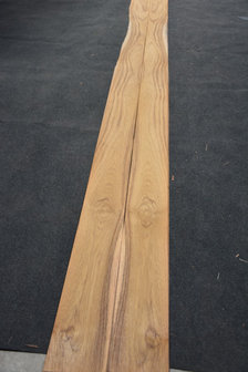 Teak fineer 410 x 14-15 cm | 0.6 mm | 0,595m&sup2;