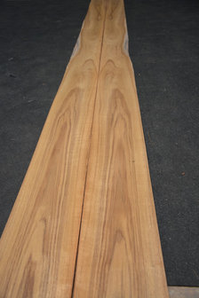 Teak fineer 410 x 20 cm | 0.6 mm | 0,820m&sup2;