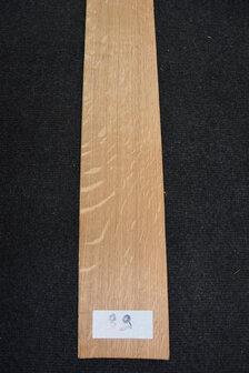 Europees eiken fineer 213 x 11-12 cm | 0.6mm | Kwartiers | 0,245m&sup2;