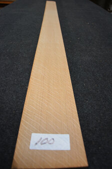 Europees eiken fineer  210 x 11-12 cm | 0.6mm | Kwartiers | 0,242m&sup2;