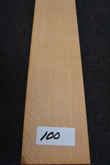 Europees eiken fineer  210 x 11-12 cm | 0.6mm | Kwartiers | 0,242m&sup2;