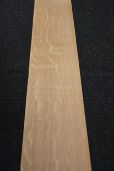 Europees eiken fineer 232 x 12-13 cm | 0.6mm | Kwartiers | 0,290m&sup2;