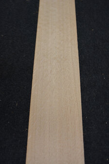 Europees eiken fineer 215 x 12-13 cm | 0.6mm | Kwartiers | 0,269m&sup2;