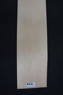 Esdoorn fineer  240 x 26-24cm | 0.6mm | 0,600m&sup2;