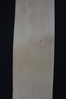 Esdoorn fineer 245 x 15-17cm | 0.6mm | 0,392m&sup2;  