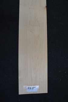 Esdoorn fineer 215 x 20-21cm | 0.6mm | 0,462m&sup2;