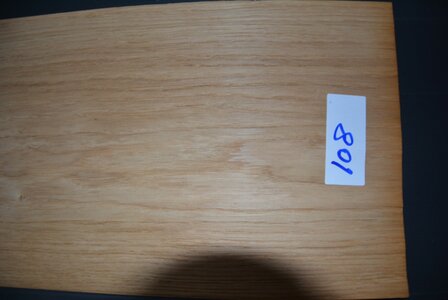 Europees eiken fineer 210 x 25 cm | 0.6mm | 0,525m&sup2;