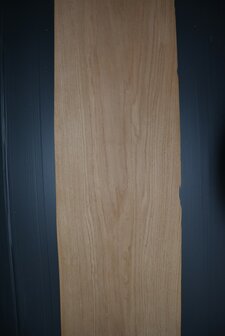 Europees eiken fineer 220 x 27-29 cm | 0.6mm | 0,616m&sup2;