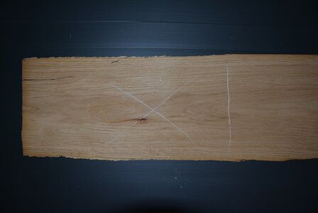 Europees eiken fineer 170 x 25/29 cm| 0.6mm | 0,459m&sup2;