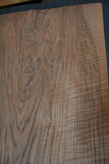 Frans Noten Moiree fineer 275 x 58 cm  | 1,595 m2 | 0.8mm | XXL Excellent  