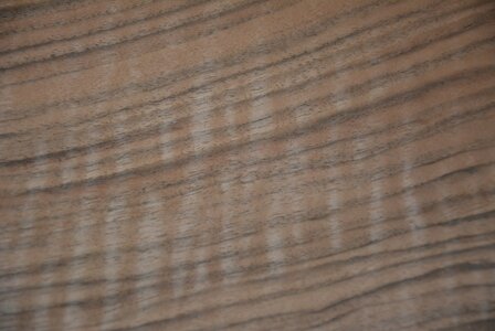 Frans Noten Moiree fineer 275 x 58 cm  | 1,595 m2 | 0.8mm | XXL Excellent  