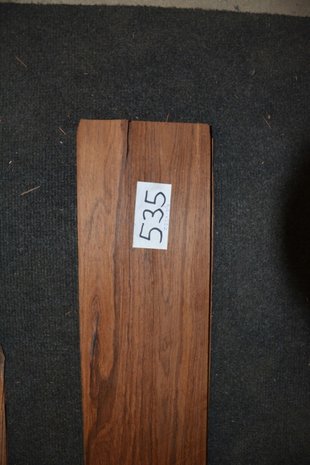 Madagascar palissander fineer 233 x 13-14 cm | 0.6 mm | 0,315m²