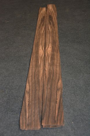 Coromandel fineer 132 x 7-17 cm | 0.6mm | 0,1152m²