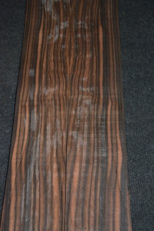 Coromandel fineer 182 x 8-11 cm | 0.6mm | 0,1729m²