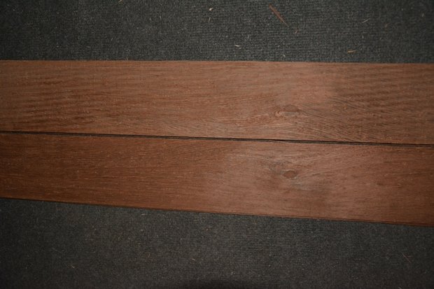 Wenge fineer 220 x 10-11 cm | 0.6 mm | 0,231m²