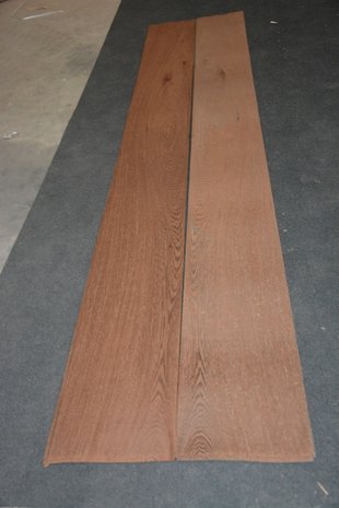 Wenge fineer 227 x 24 cm | 0.6 mm | 0,55m²