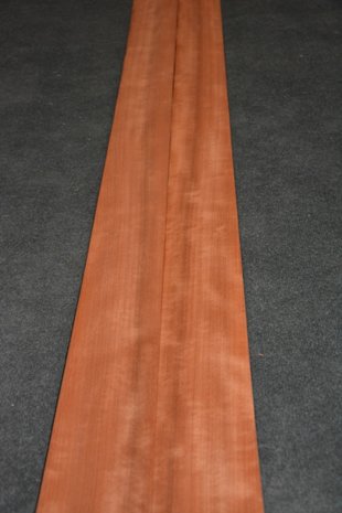 Moabi fineer 196 x 11 cm | 0.6 mm | 0,22m² 