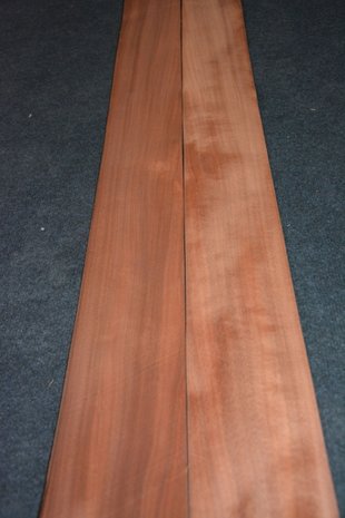 Moabi fineer 235 x 12 cm | 0.6 mm | 0,28m²