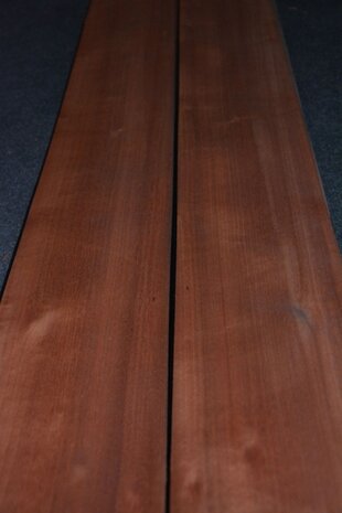 Moabi fineer 224 x 13-15cm | 0.6 mm | 0,32m²
