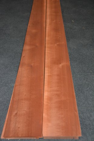 Moabi fineer 195 x 12 | 0.6 mm | 0,234m² 