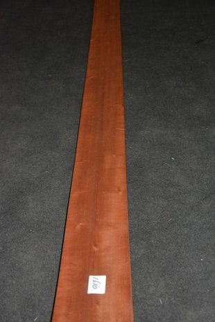 Moabi fineer 260 x 16-17 cm | 0.6 mm | 0,43m²