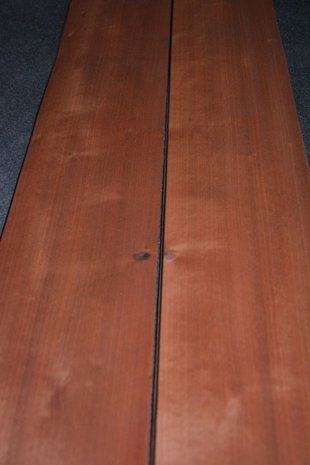 Moabi fineer 260 x 16-17 cm | 0.6 mm | 0,43m²