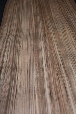 Zebrano fineer 230 x 24 cm | 0.6 mm | 0,55m²