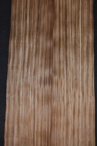 Zebrano fineer 290 x 28-29 cm | 0.6 mm | 0,83m²