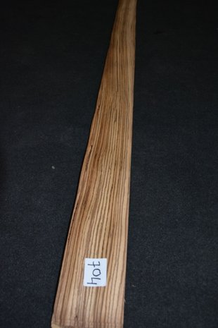 Zebrano fineer 195 x 11x11,5 cm | 0.6 mm | 0,22m² 
