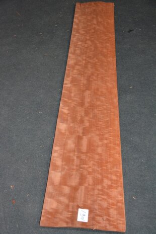 Makore fineer 212 x 34 cm | 0.6mm | 0,72m²