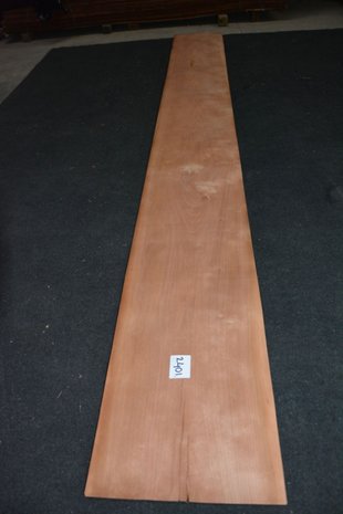 Kersen fineer 296 x 31-33 cm | 0.6mm | 0,95m²
