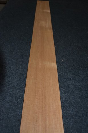 Teak fineer 232 x 11-12 cm | 0.6 mm | 0,267m²