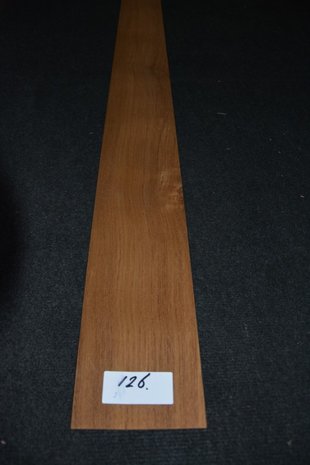 Teak fineer 237 x 12-14 cm | 0.6 mm | 0,308m²