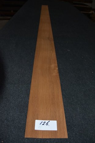 Teak fineer 237 x 12-14 cm | 0.6 mm | 0,308m²
