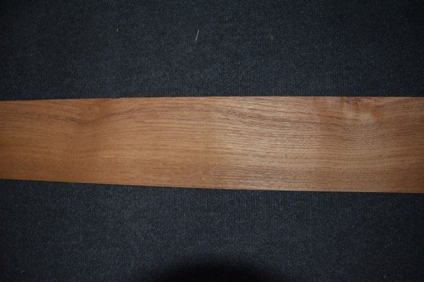 Teak fineer 237 x 12-14 cm | 0.6 mm | 0,308m²