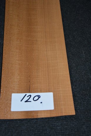 Teak fineer 243 x 12-13 cm | 0.6 mm | 0,303m²