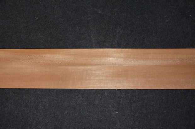 Teak fineer 243 x 12-13 cm | 0.6 mm | 0,303m²